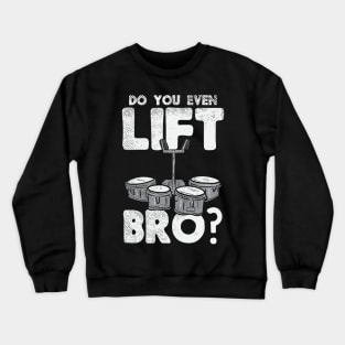 Funny Drummer Crewneck Sweatshirt